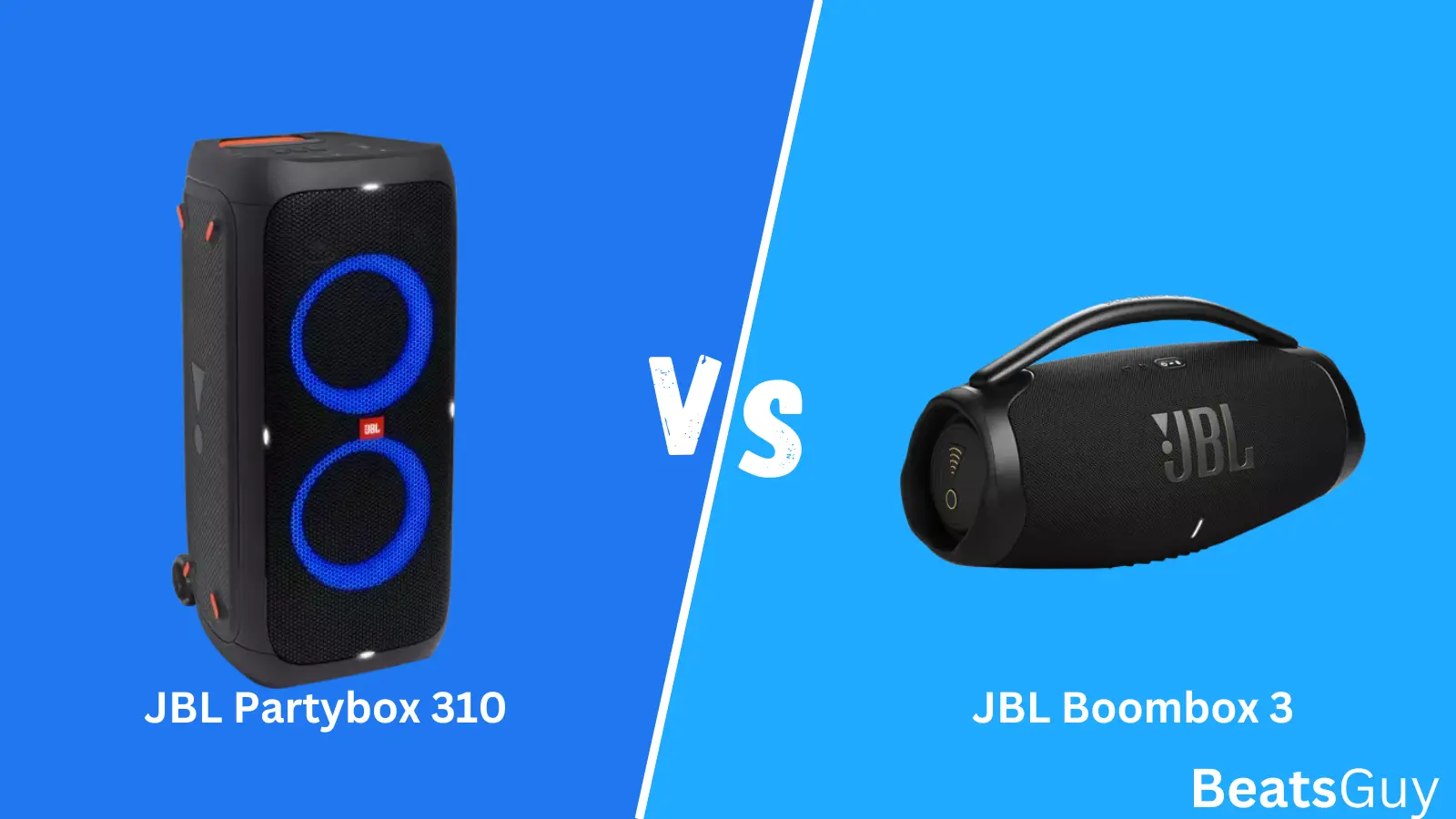 JBL Boombox 3 Vs Partybox 310: Which Is Best?