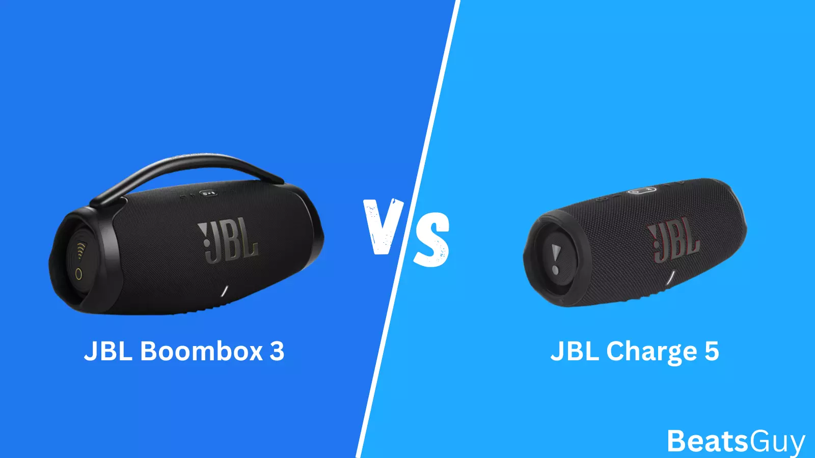 JBL Boombox 3 vs JBL Charge 5: What is the difference?